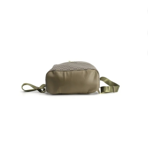 London Fog Raven Tower Signature Print Backpack 12\
